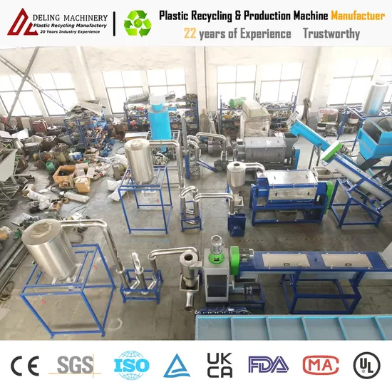 High-Performance Plastic Washing Line for Sustainable Recycling Crushing Solutions Machine