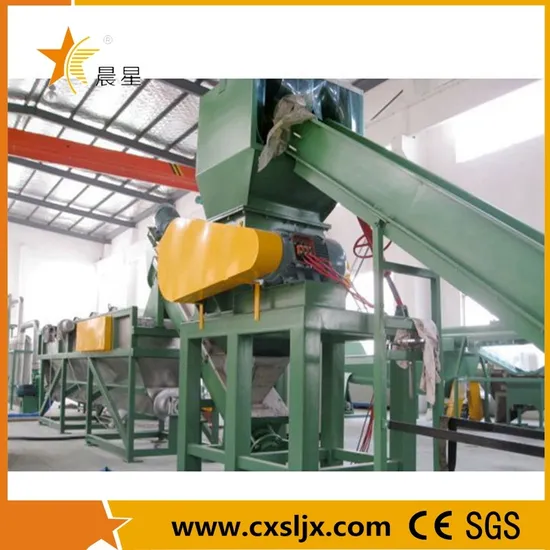 Waste PE / PP Plastic Film Recycling and Washing Line