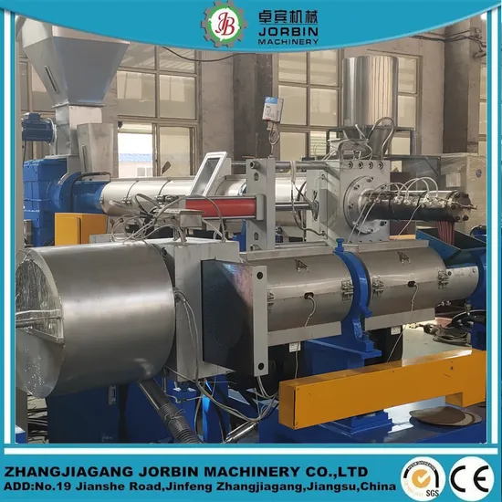 High-Efficiency Two Stage Plastic Pelletizing Machine for Waste