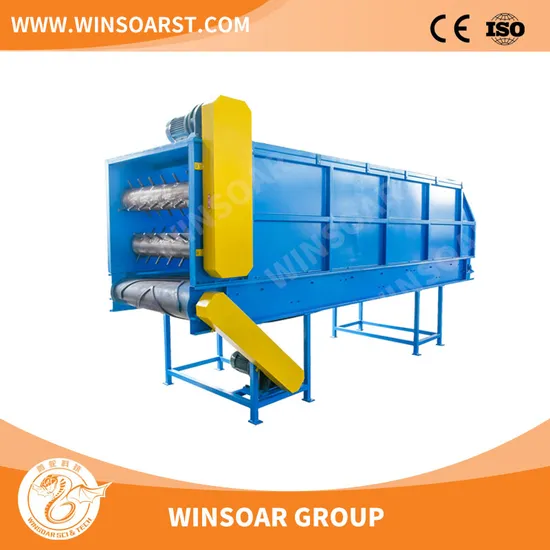 Waste PE Film Recycling Plant/Plastic Recycling Agriculture LDPE Black Film Crushing Washing Drying Equipment