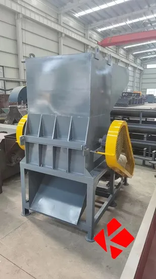 Double-Shaft Metal Waste Plastic Nylon Textile Shredder Multi-Function Manufacturing Plant Used Bearing Gearbox PVC Pet PP PE