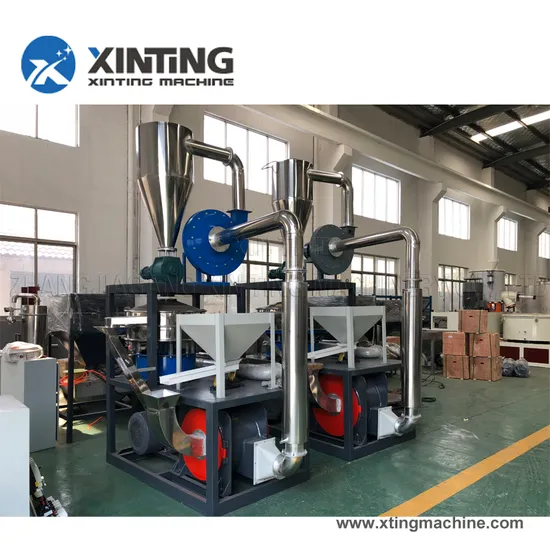 Capacity 500-800kg/Hr PVC PE Pulvizer
