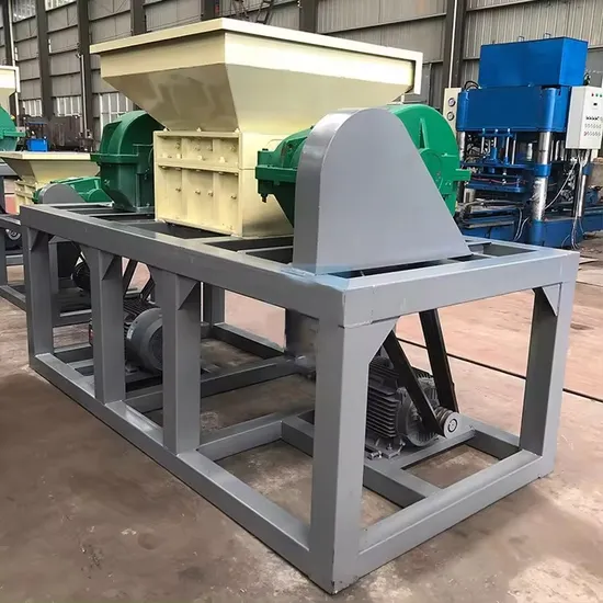 Net Shredding Machine Clothes Double Hob Shredder Roller Shredder Machine for Recycling