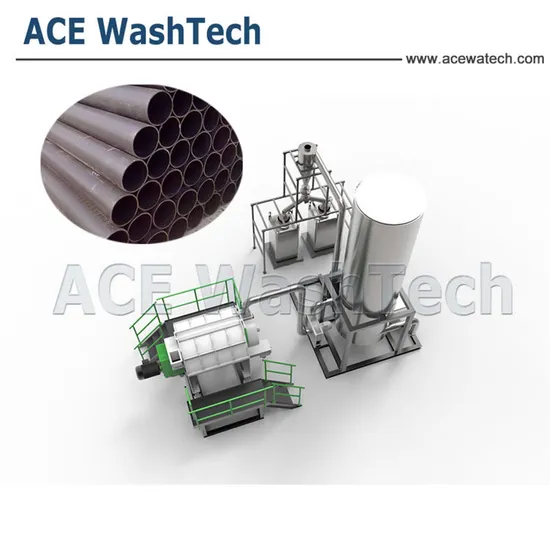 PP PE Bottle Crushing Washing Drying Recycling Plant