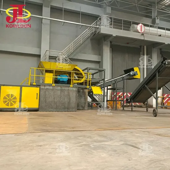 CE Certification Municipal Solid Waste Shredder Plastic Recycling Machine Manufacturer