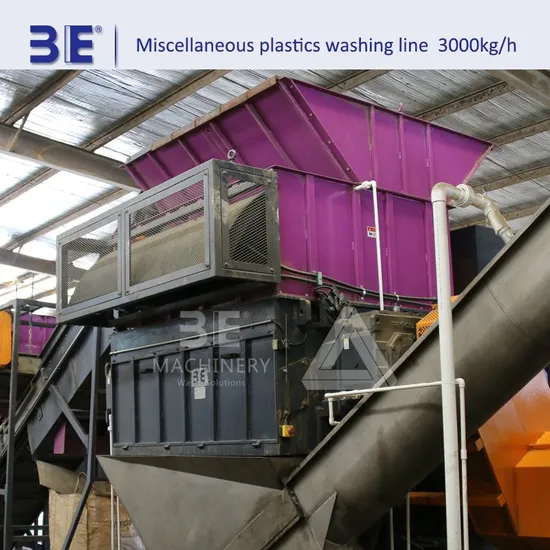 Plastic Pipe PP Pet Film Rubber Head Material Shredder & Granulator High Output and Efficiency Recycling Machine
