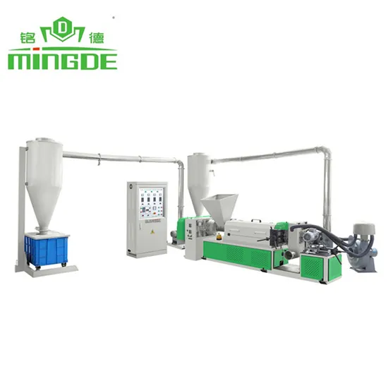 Automatic Air Cooling Waste Plastic Film Recycling Granules Making Machine