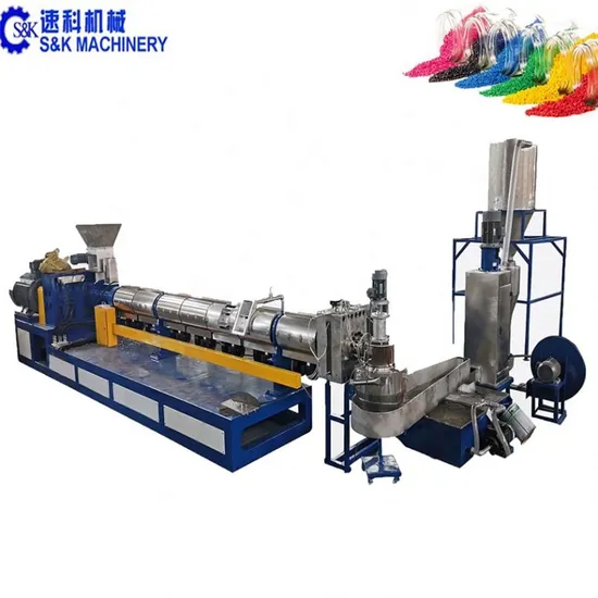 Recycle Plastic Granules Making Machine Price Production Machine