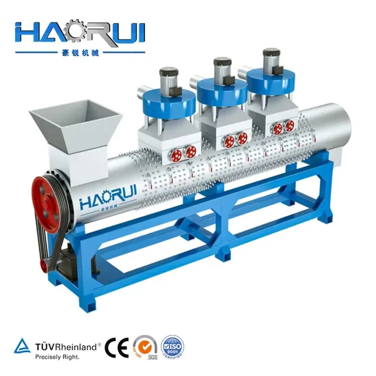 Waste Plastic Pet Bottle Label Removing Plastic Bottle Label Stick Peeling Machine