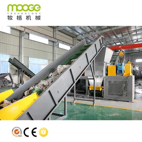 Plastic PE/PP/LDPE Film Recycling Crushing /Film Washing Line
