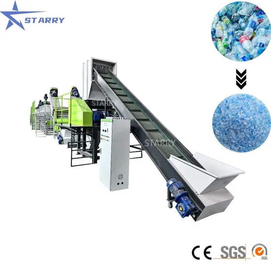 Energy Saving Used Plastic Recycling Machine Pet Washing Line
