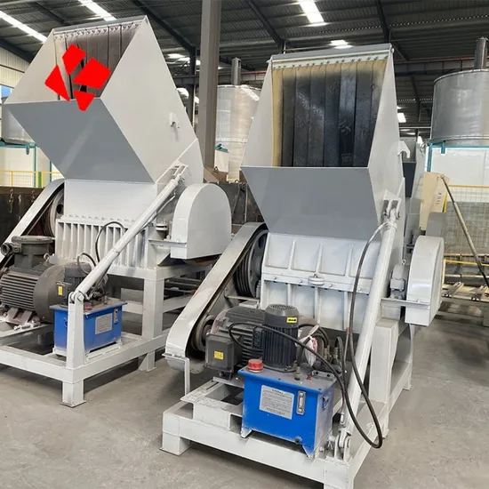 Plastic Material Rubber Crusher Machine Crumb Plastic Crusher