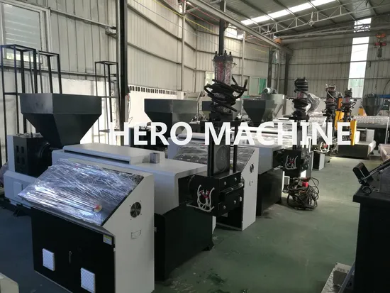 Hero Brand Recycle Plastic Granules Making Machine Price