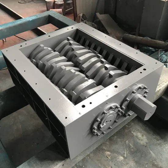 2000 Shredding Shredder Chassis 200 Shredder Box Shredder Case with a Set of Blades Crusher