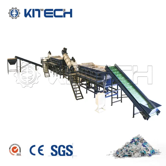 1000kg HDPE Films Washer Agri Films Drying Strenth Films Washing Plastic Recycling Machines
