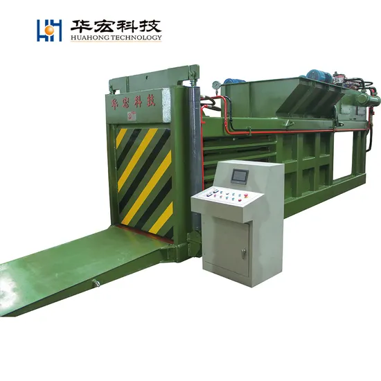 Huahong Hpm-315 Semi-Automatic Horizontal Non-Metal Baler Is Easy to Operate