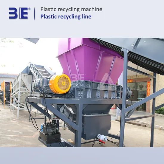 Rdf Shredder Recycling Line Plastic Recycling Machine