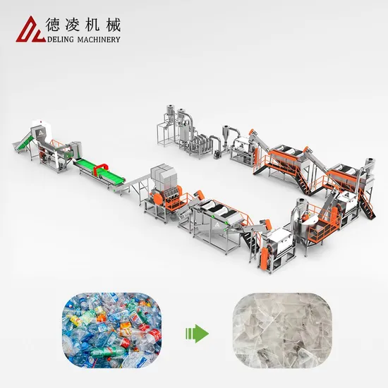 Pet Bottle Cleaning and Recycling Equipment Machine Line Cheaper and Directly Sold by Manufacturers