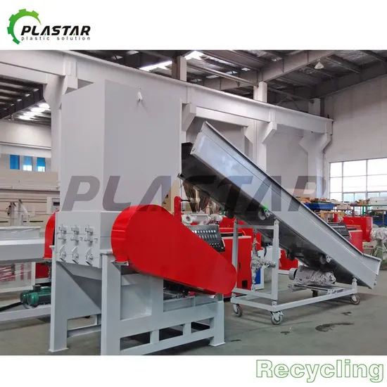 PP PE PVC ABS Plastic Recycling Crusher for Waste Garbage Plastic
