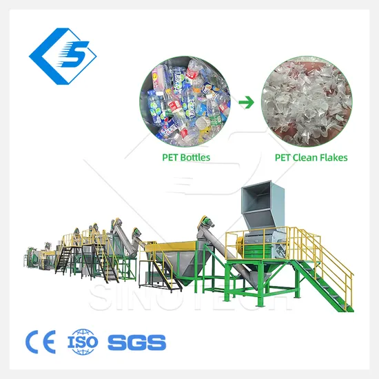 Best Price Pet-2000 CE Approved Waste Pet Plastic Recycling Production Line Recycle Making Machine for Sale