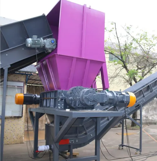 Plastic Crushing & Washing Ling PP Shredder