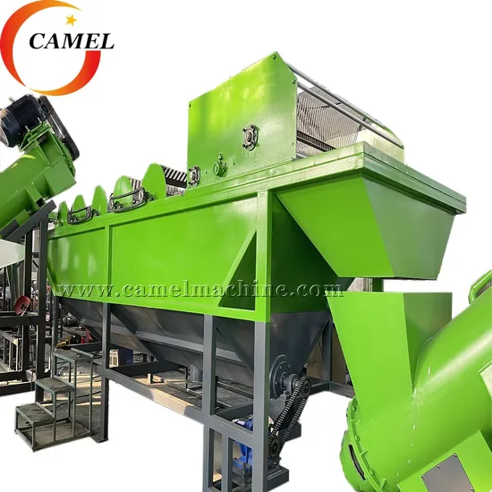 PP Jumbo Bag Washing Line PP Ton Bag Crushing and Recycling Line
