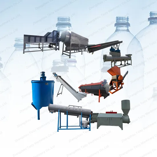 Waste Pet Recycle Line 6-18mm Pet Flakes Making Machine