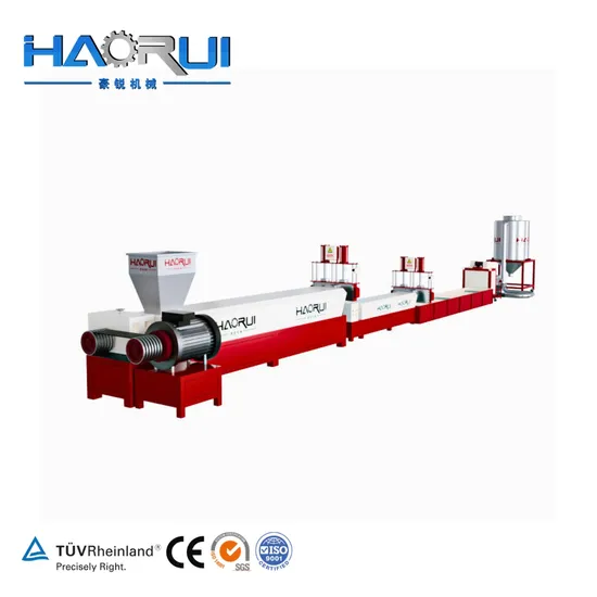 High Quality PP PE Recycling Waste Plastic Fully Automatic Pelletizing Machine Granulator