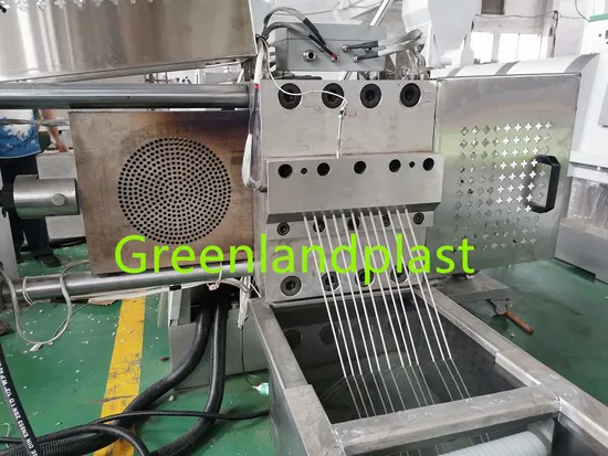 ABS Plastic Scrap Recycling Extruder for Pelletizing