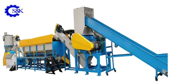500kg Plastic HDPE LDPE LLDPE Film Recycling Washing Machine