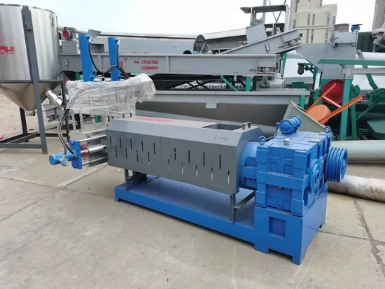 High Quality Small Double Stage Soft Plastic Film Pellet Making Machine
