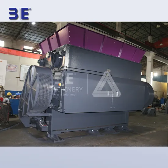 Heavy Duty Plastic Wood Film Cloth Granulator Shredder