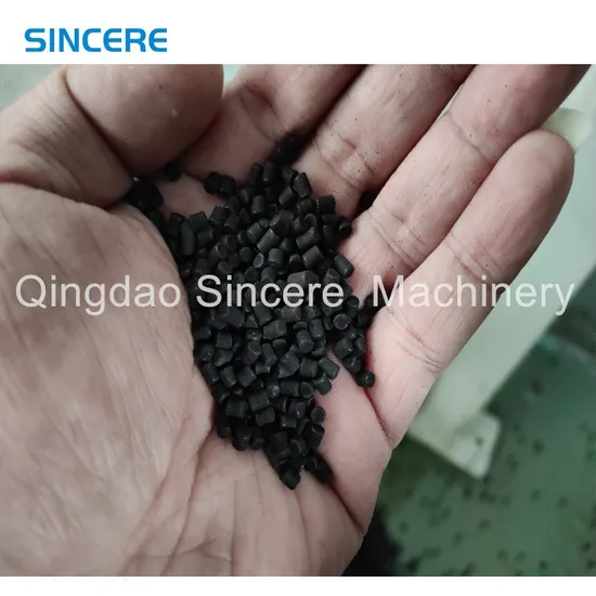 PVC Hot Cutting Pelletizing Machine PP PE Granulator Manufacturing Machine