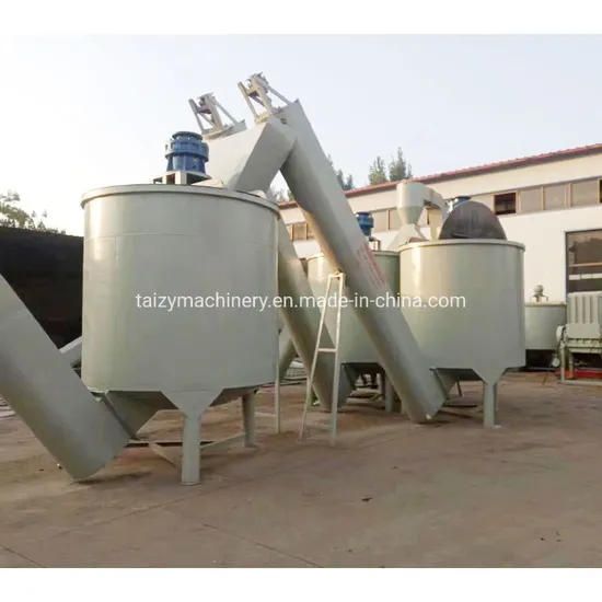 Factory Food Grade Pet Flakes Cleaning Machine Pet Bottles Washing Machine