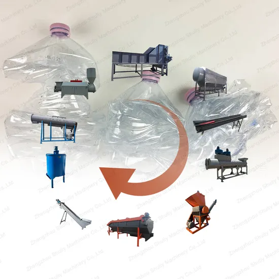 Pet Bottle Recycling Plant Pet Crusher Pet Washing Line