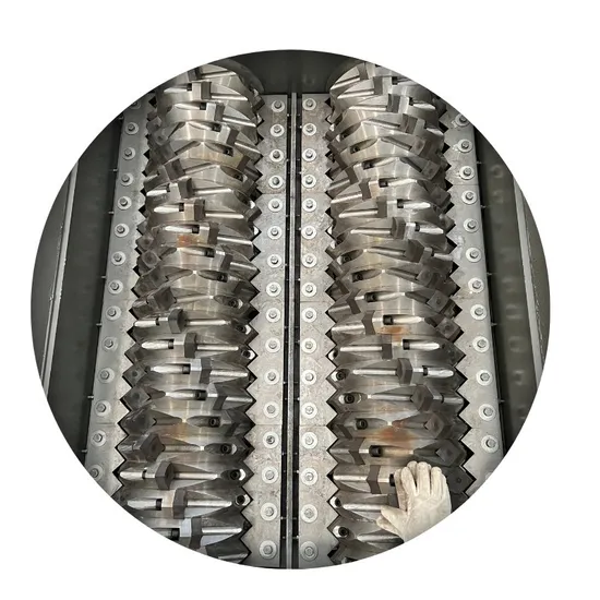 The New Listing Small Double Hob Barrel Spare Part Hammer Double-Shaft Shredder