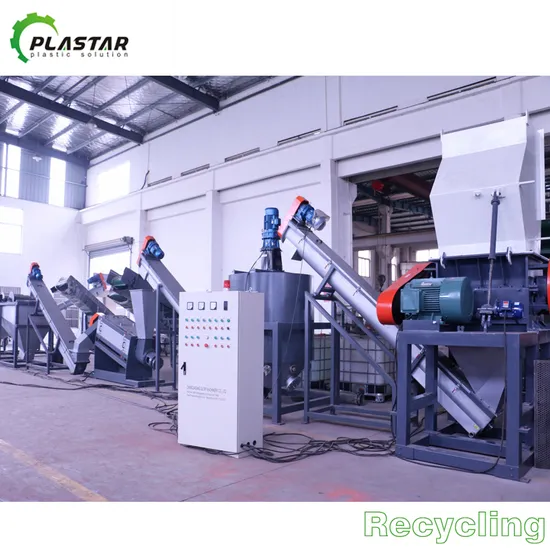 Plastic Recycling Machine Pet Bottle Recycle Machine 500kg Pet Bottle Recycling Machine