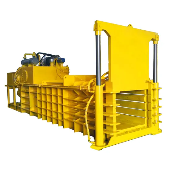 Horizontal Closed End Baler Plastic Baling Baler