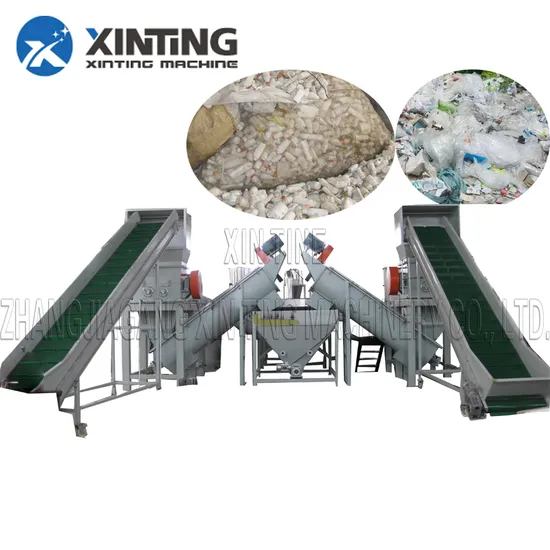 Washing Machine for Plastic Bags Recycling