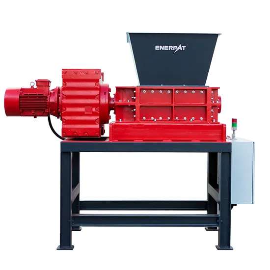 Aluminum Waste Recycling Machine - Twin Shafts Shredder with CE Certification