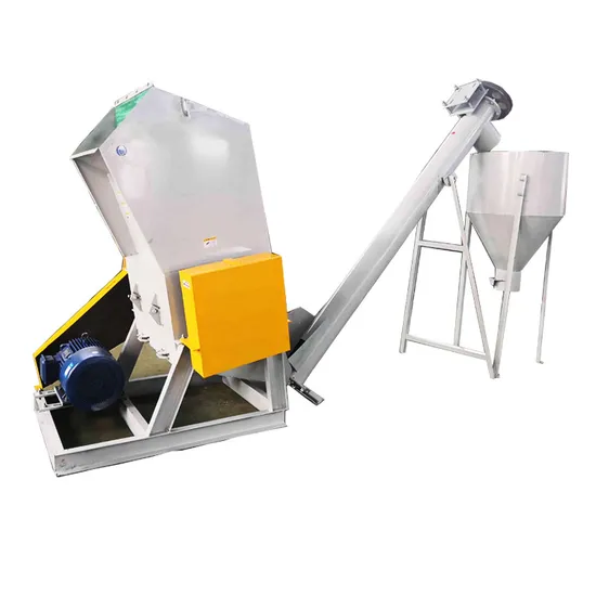 Plastic PE PP Waste Household Films Bags Rolls Crushing Washing Recycling Machine