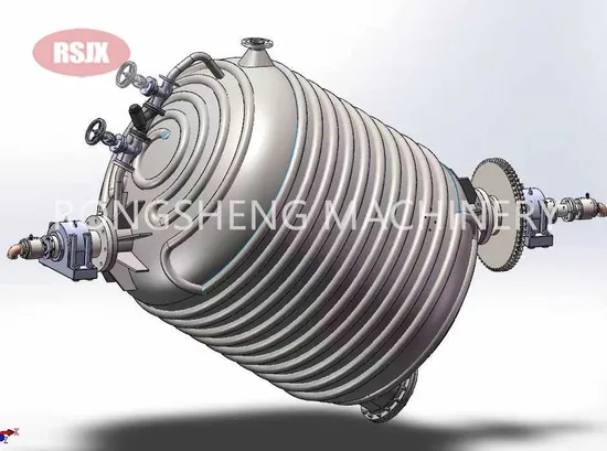 Power Saving Plastic Recycle Equipment with Solid State Polycondensation Machine
