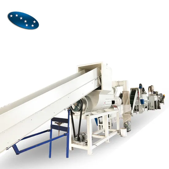 Machine to Recycled Material From The Bottle to Master Batch