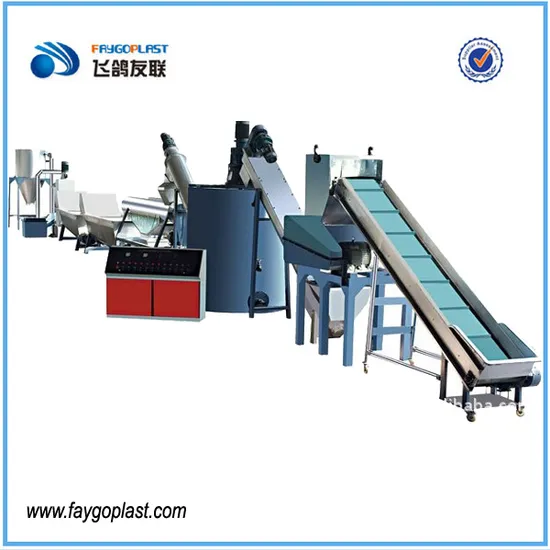 Pet Bottle Plastic Washing Recycling Line for Pet Granules