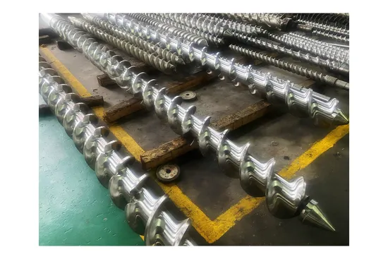 High Efficient Pinned Screw and Barrel for Cold-Feed Rubber Making Machine