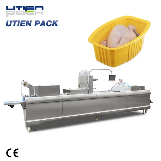 Wide Application Automatic Thermoforming Packaging Machine for Food, Meat,