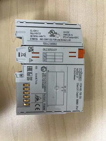 Plastic Injection Molding Machine Signal Output Module