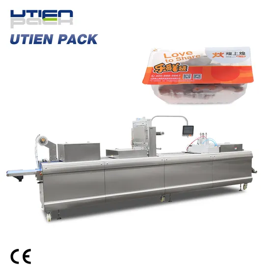 Fresh Food Portable Convenient Vacuum Thermoforming Packaging Machine
