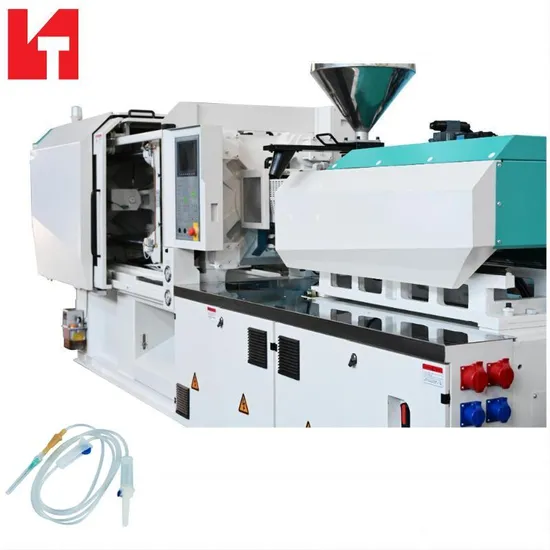 Automated 140t Injection Molding Machine with PLC Control