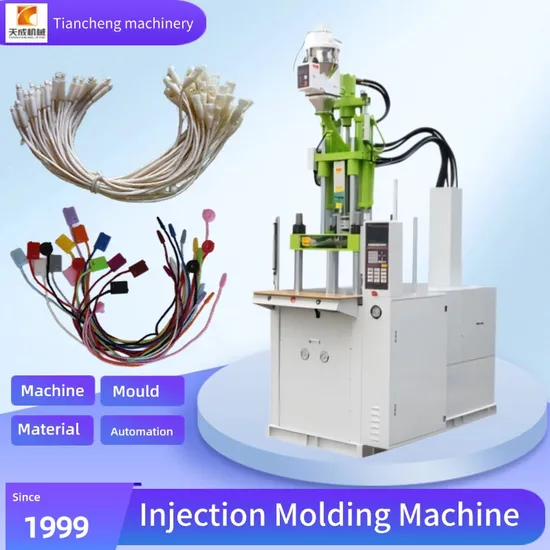 Hang Tags Making Machines Plastic Vertical Injection Molding Machine